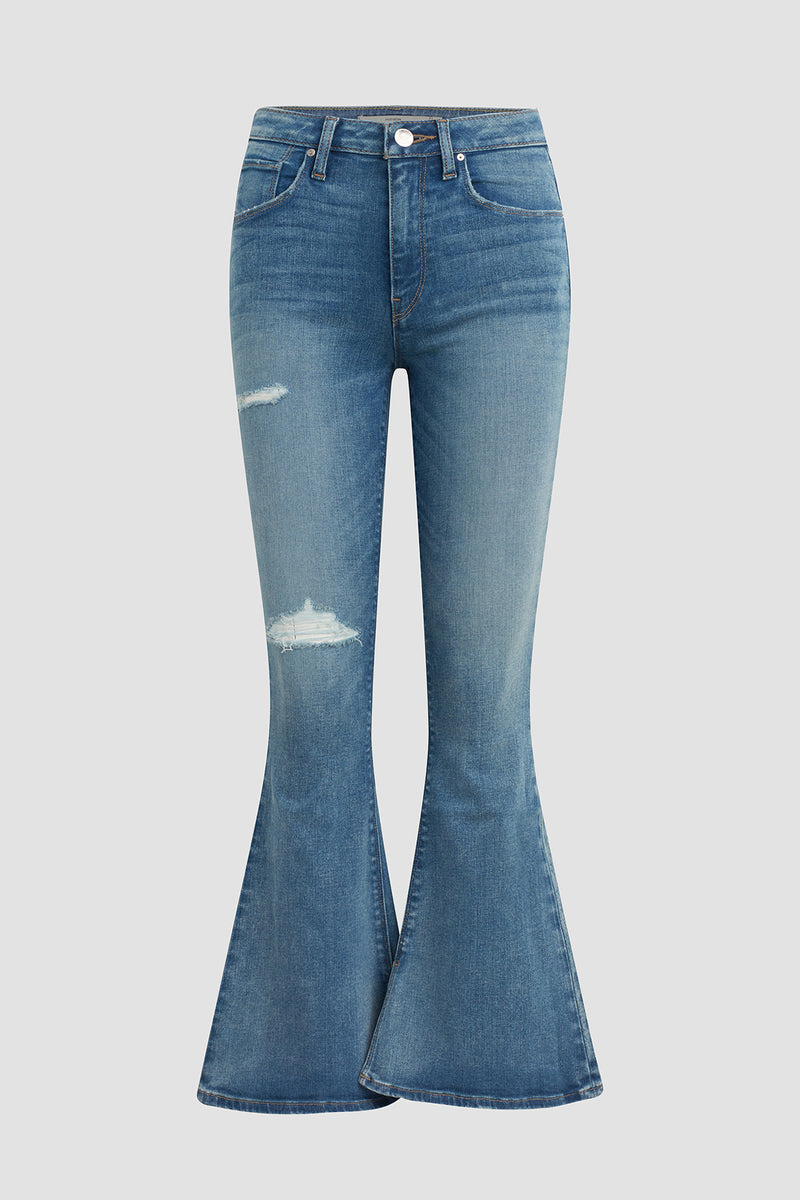Bell bottom flare jeans petite store