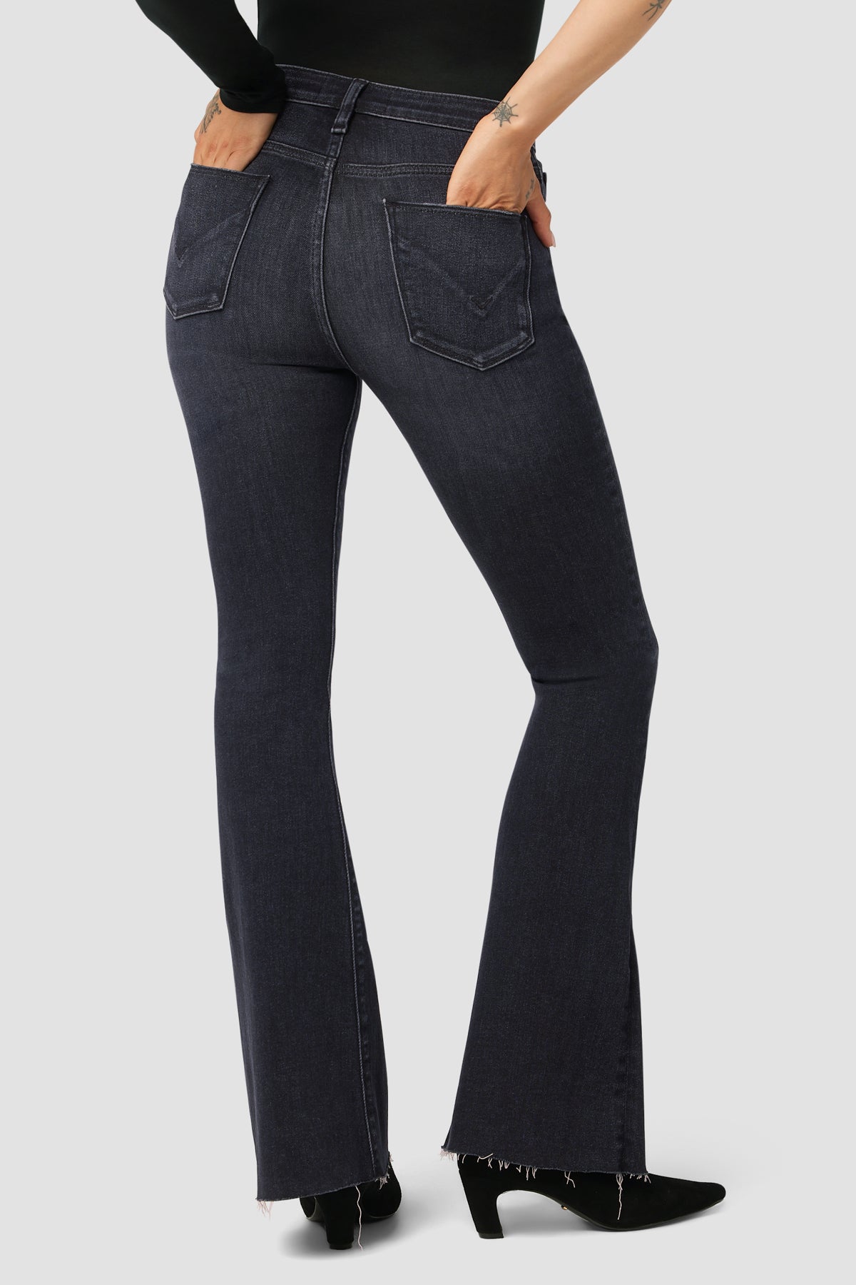 Holly High-Rise Flare Petite Jean