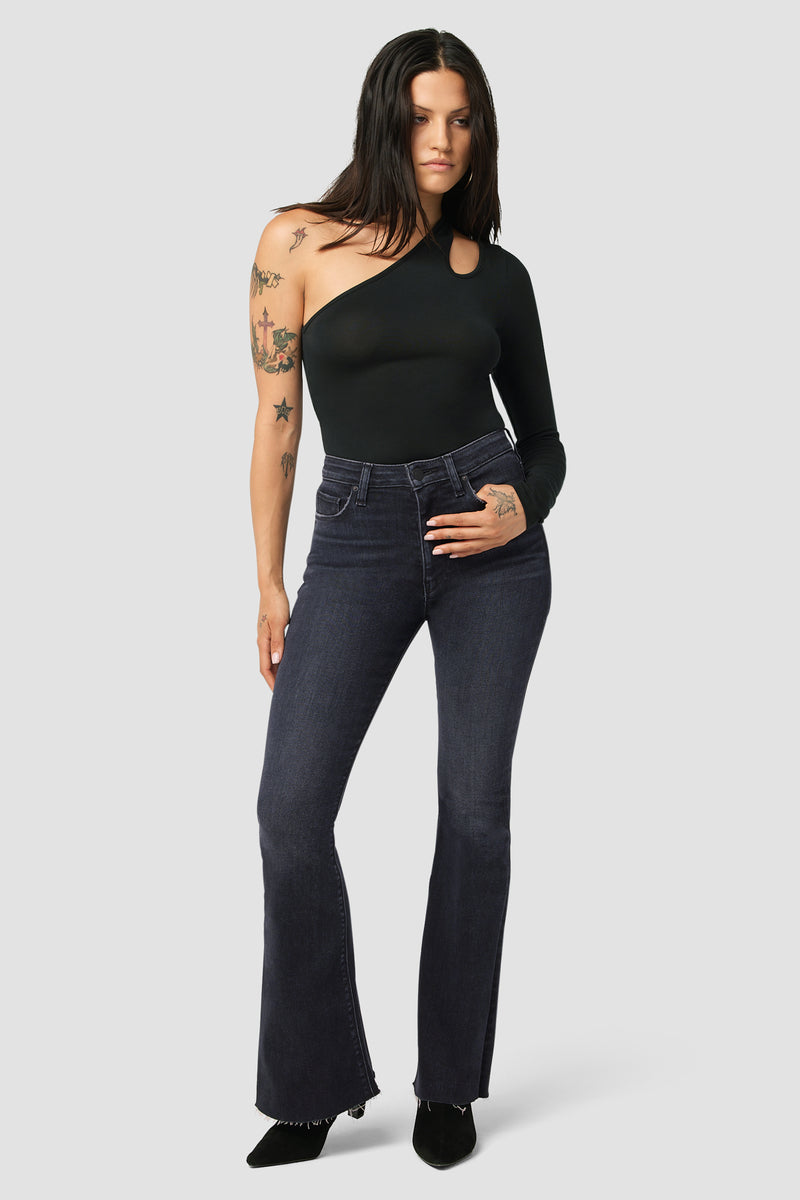 Holly High-Rise Flare Petite Jean