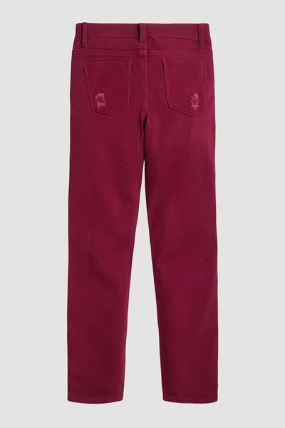 Straight Leg Twill Pant