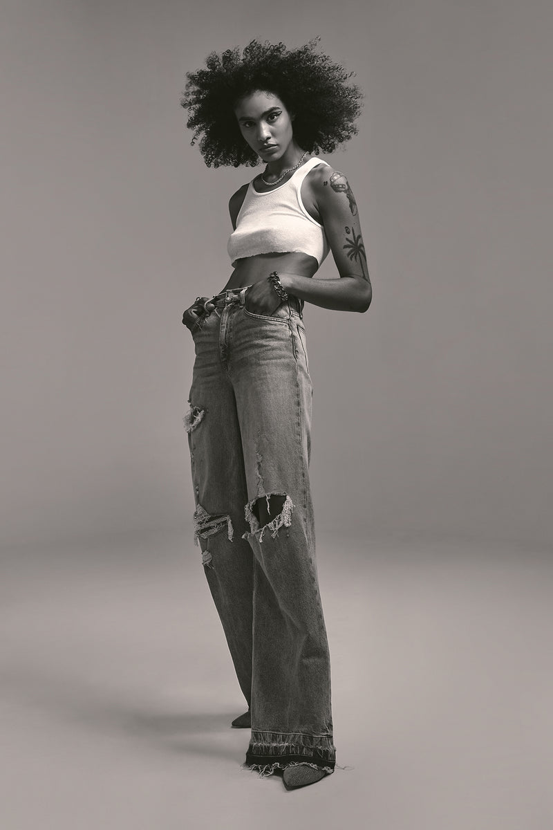 Hudson x Zoe Costello Zoe High-Rise Wide Leg Jean
