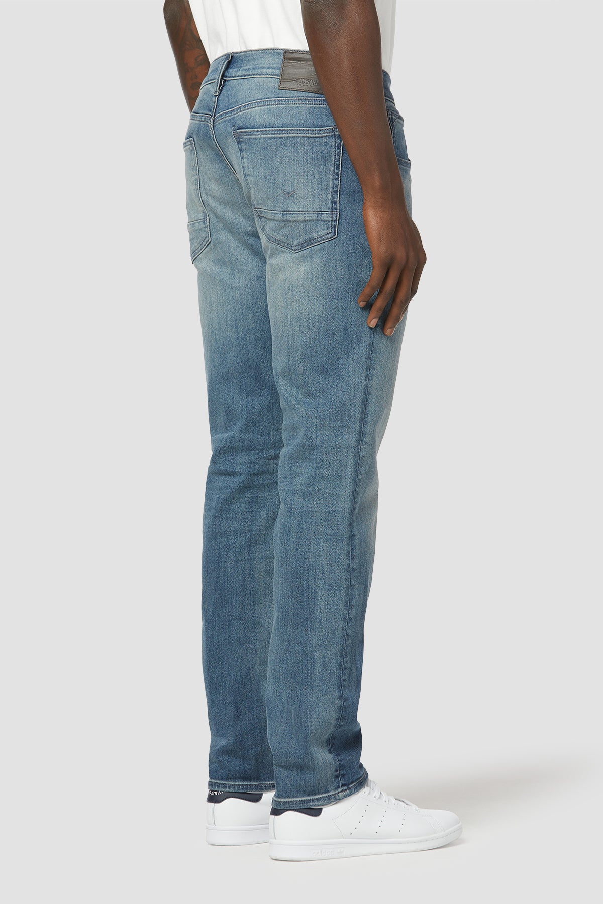 Blake Slim Straight Jean   Premium Italian Fabric   Hudson Jeans