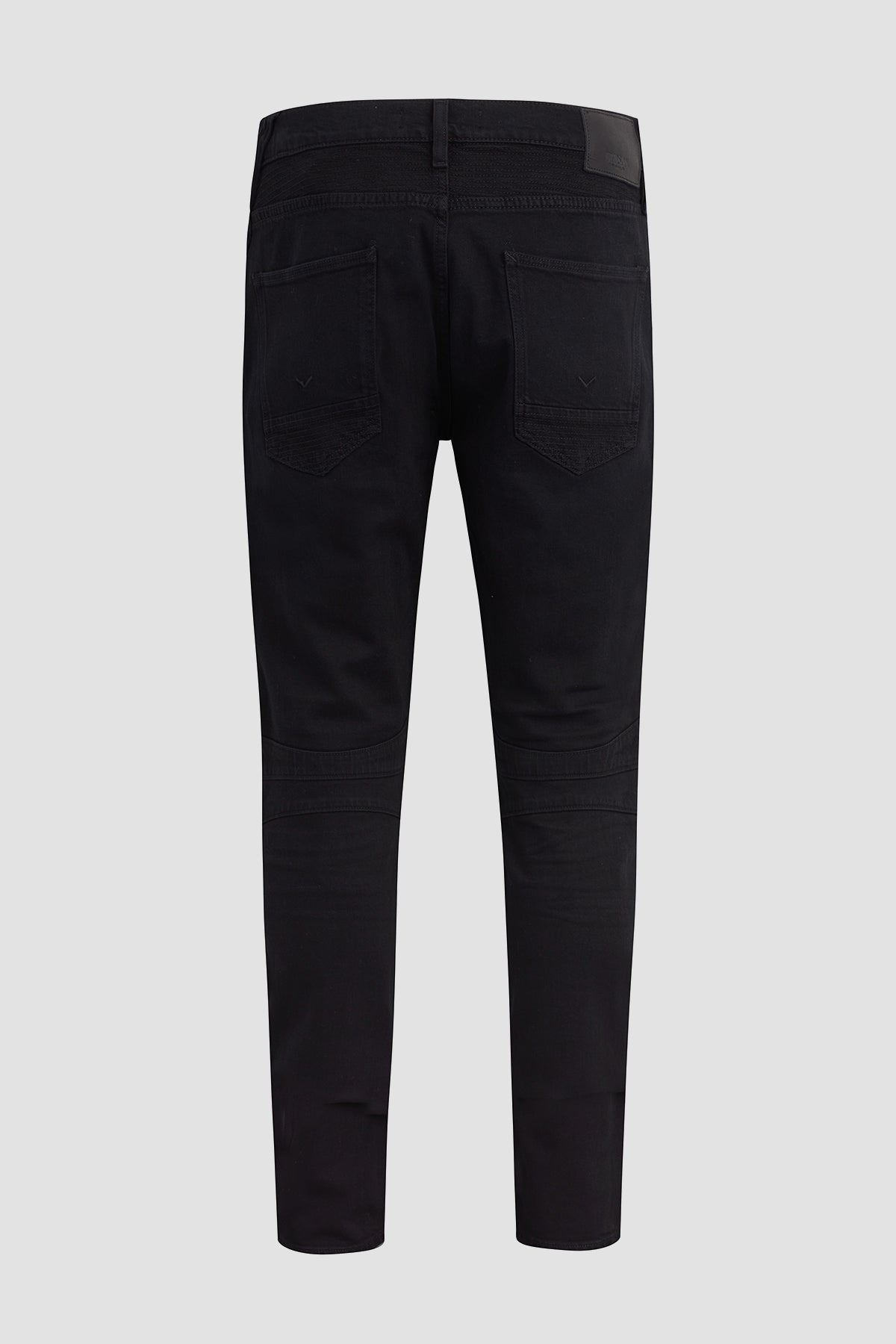 Black hudson biker jeans hotsell