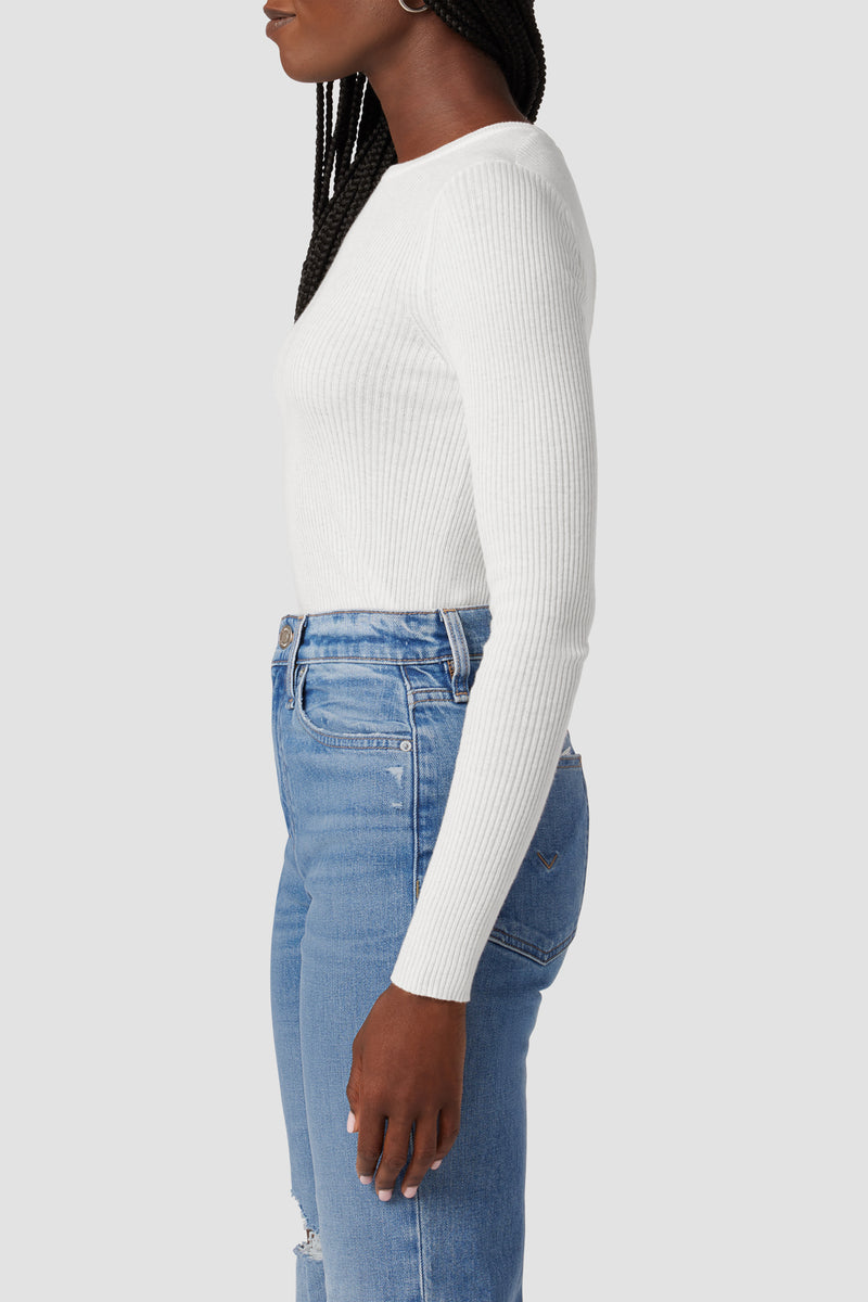 Keyhole back sweater 2025