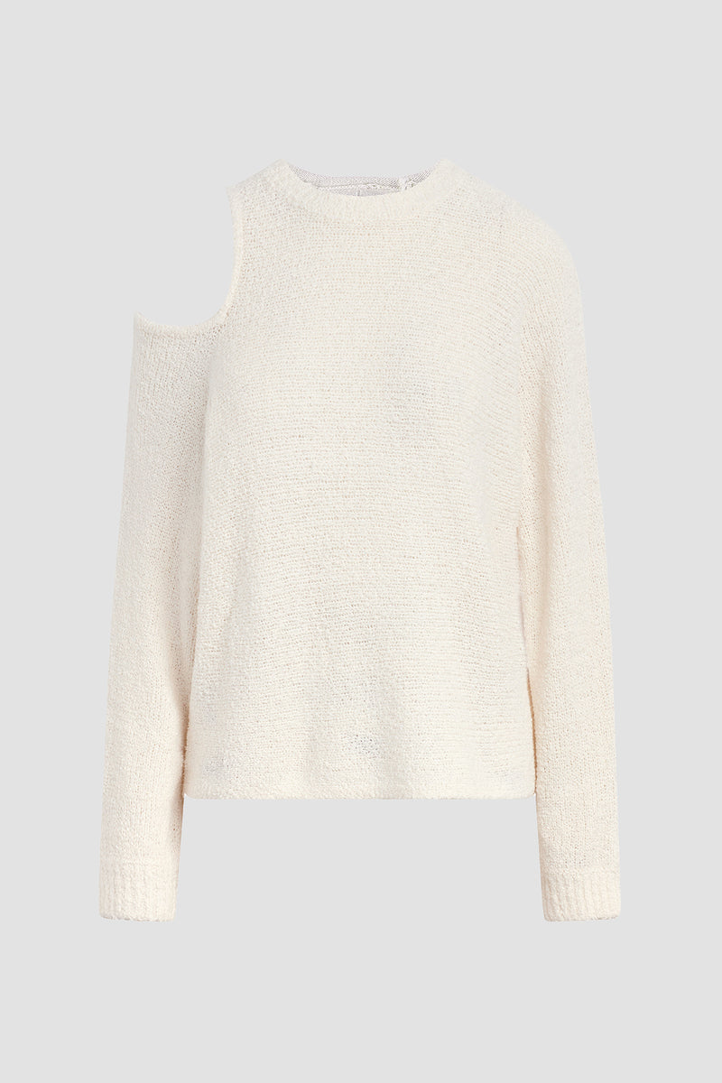 Crew Neck Cut Out Sweater