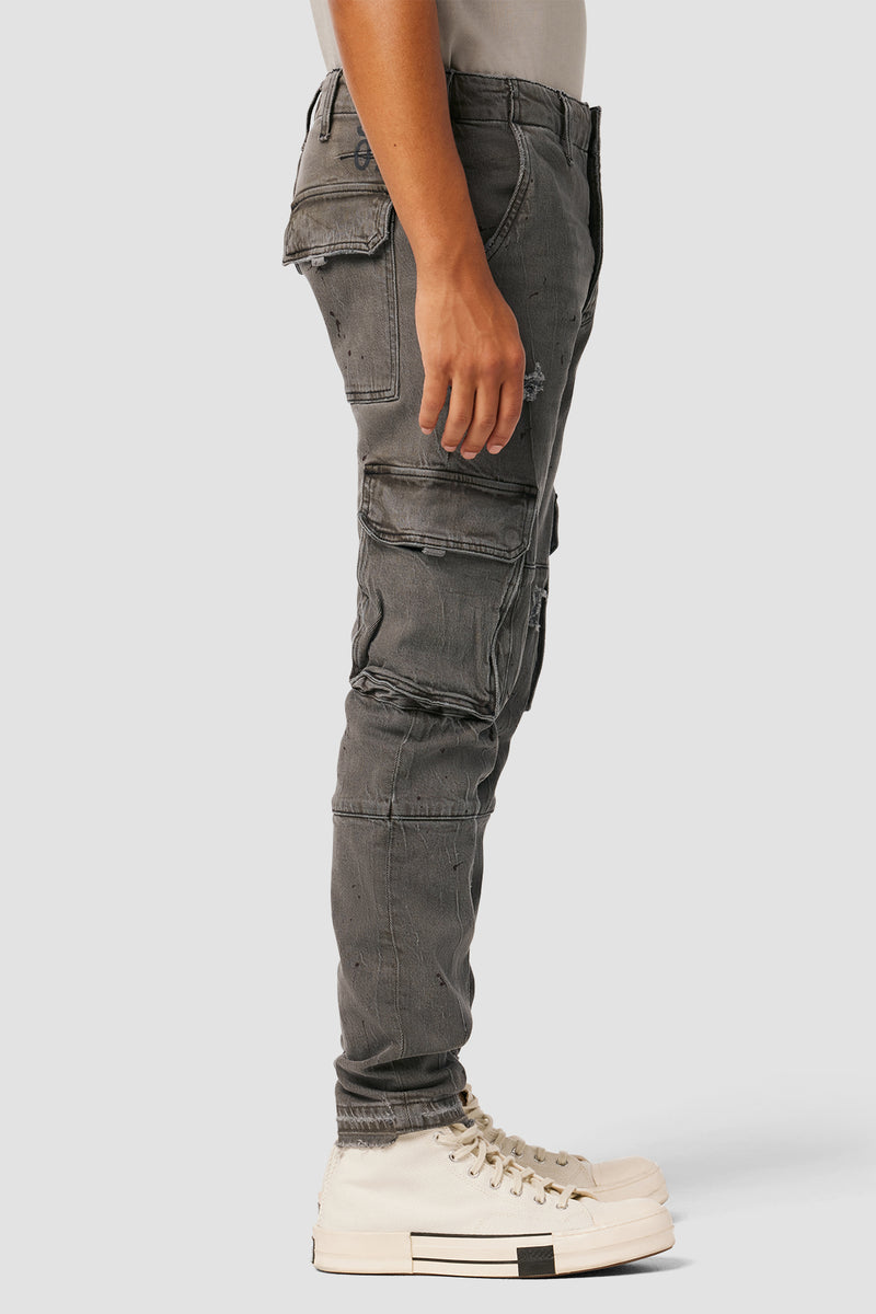 Skinny Cargo Pant, Premium Italian Fabric