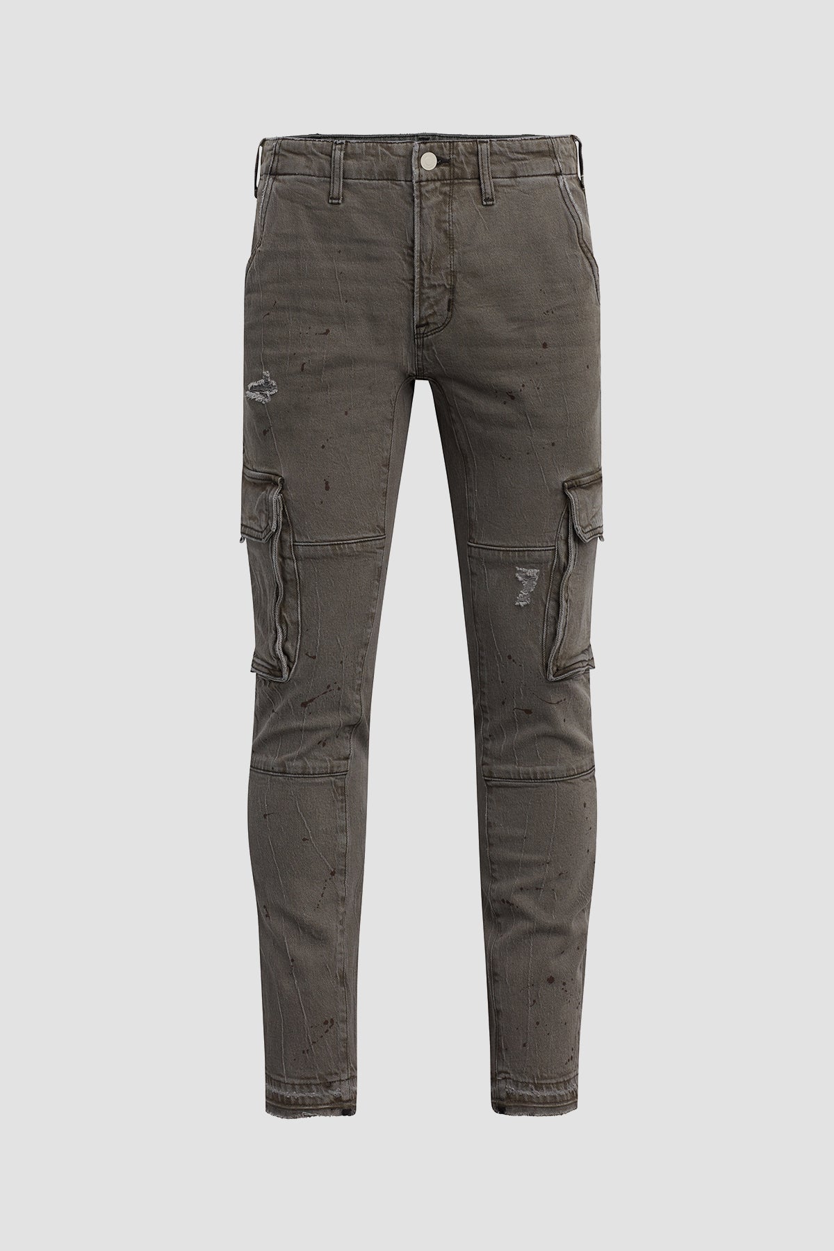 Tall Fixed Relaxed Fit Twill Cargo Pants  boohooMAN USA