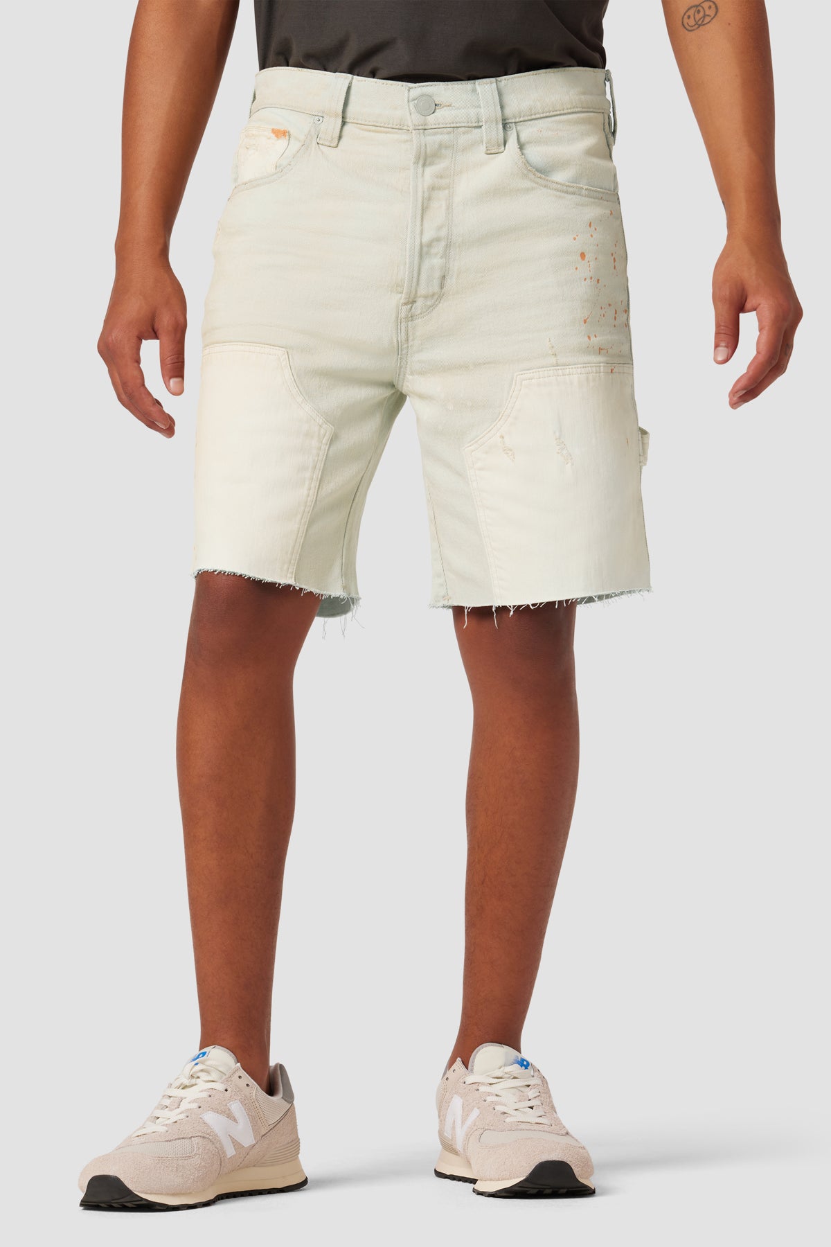 Carpenter Short Men s Size 28 Tan Painter by Hudson Jeans
