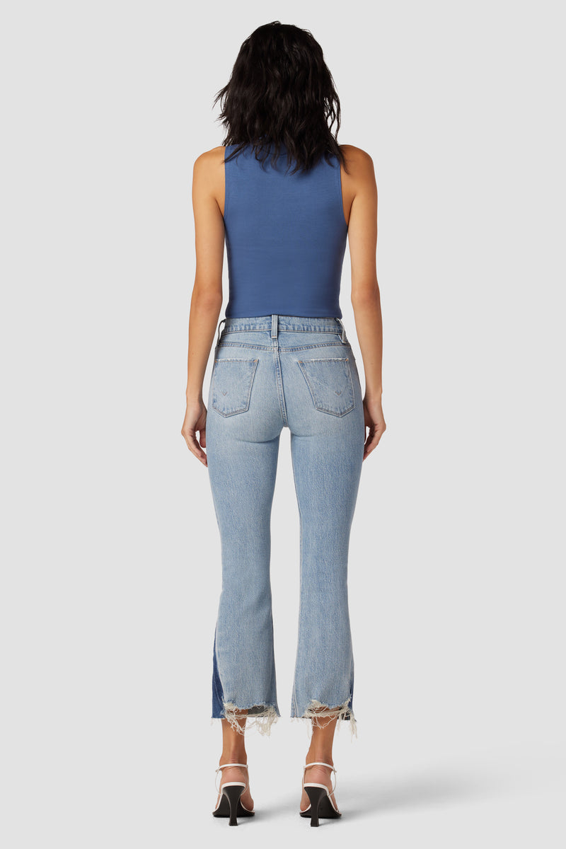 Barbara High-Rise Bootcut Crop Jean