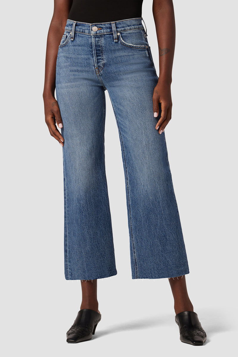 Rosie High-Rise Wide Leg Crop Jean