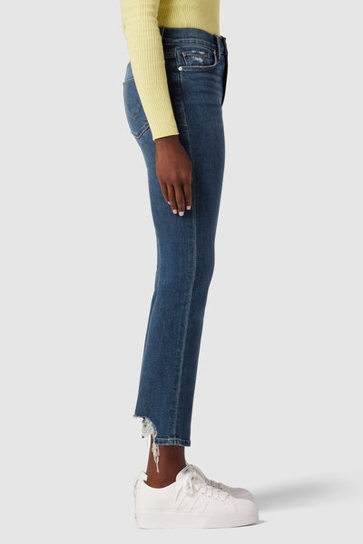 Barbara High-Rise Bootcut Crop Jean