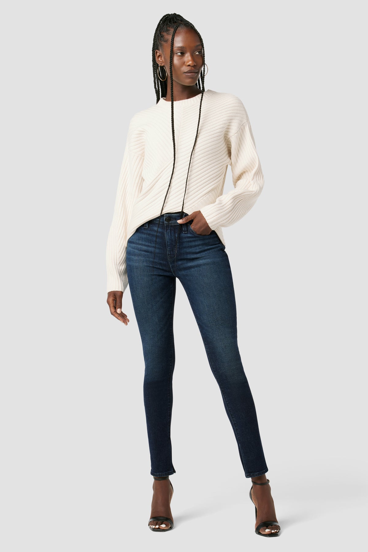 GILMOUR SUPER SKINNY FIT JEANS IN STRETCH DENIM