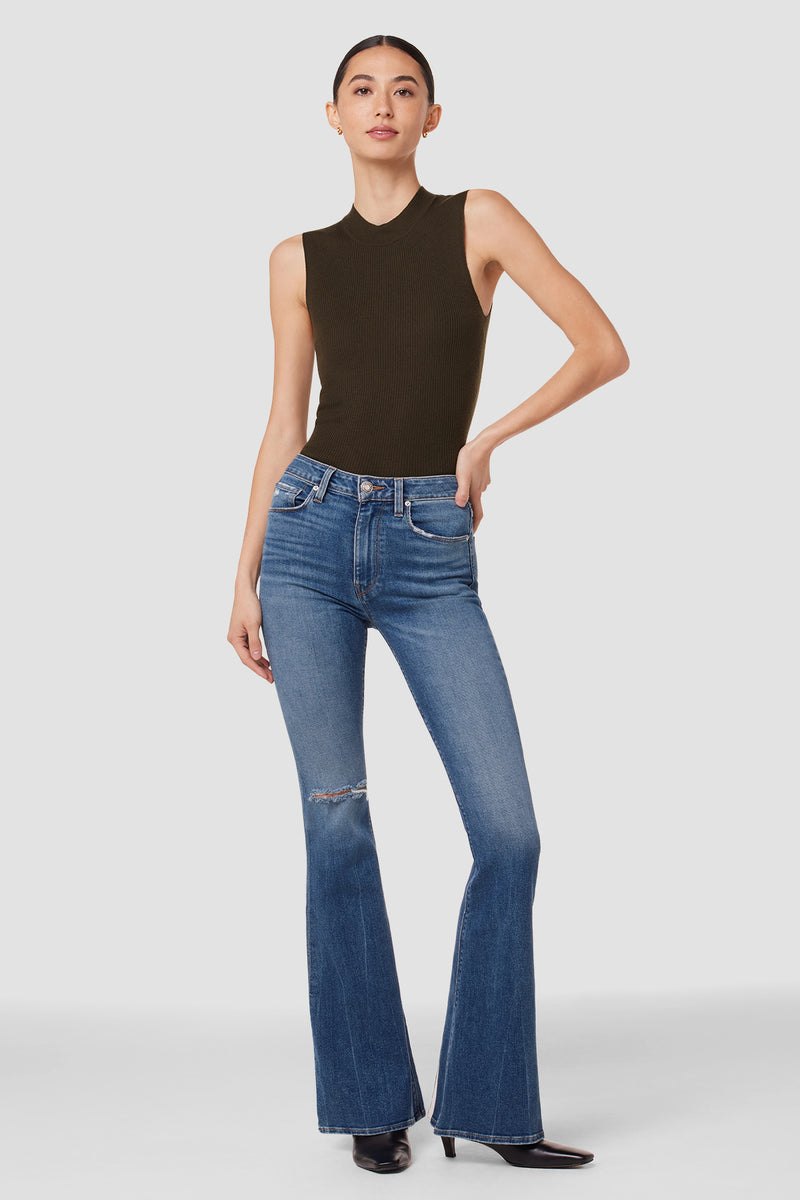 Holly High-Rise Flare Jean