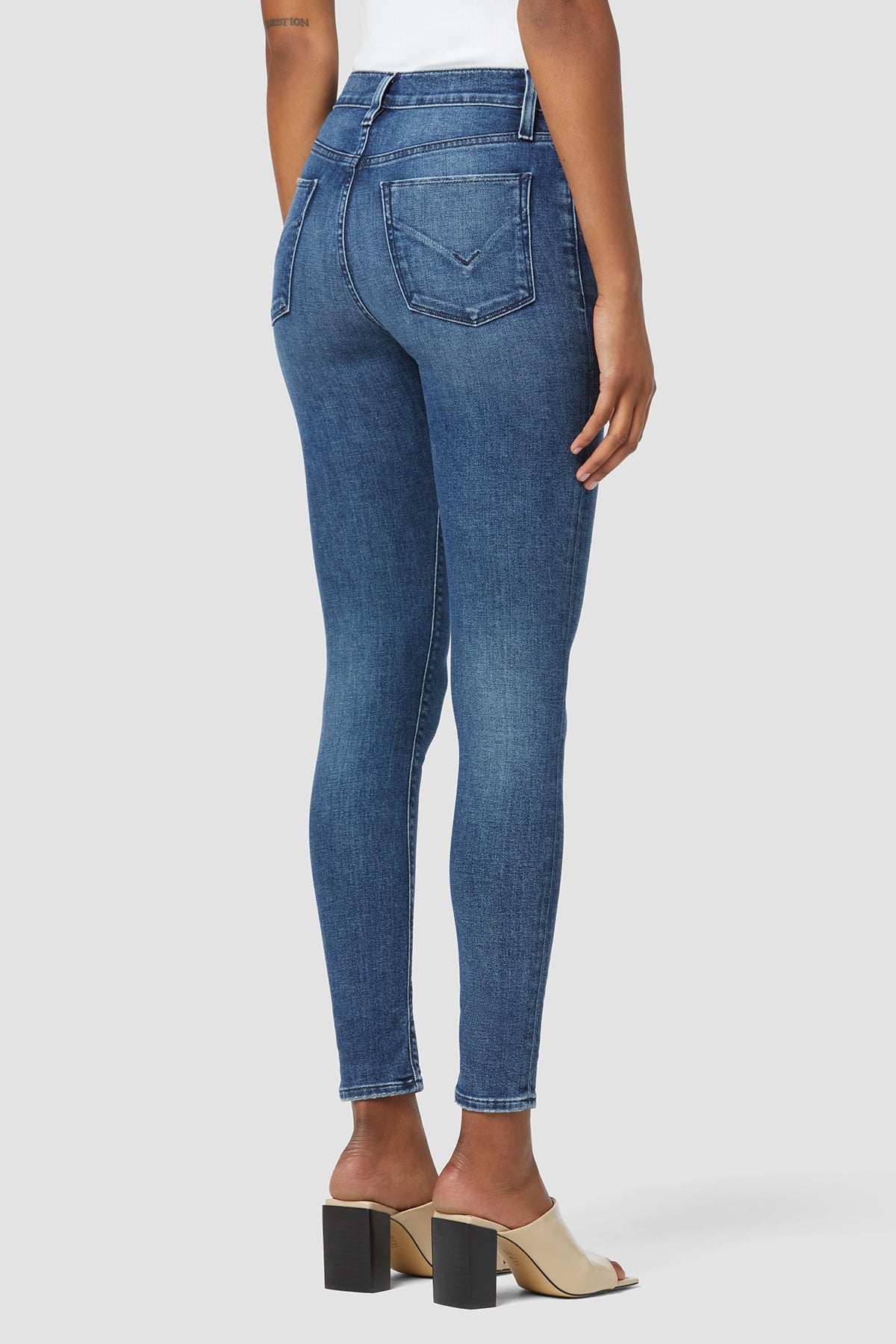 Barbara High Rise Super Skinny Jean Premium Italian Fabric