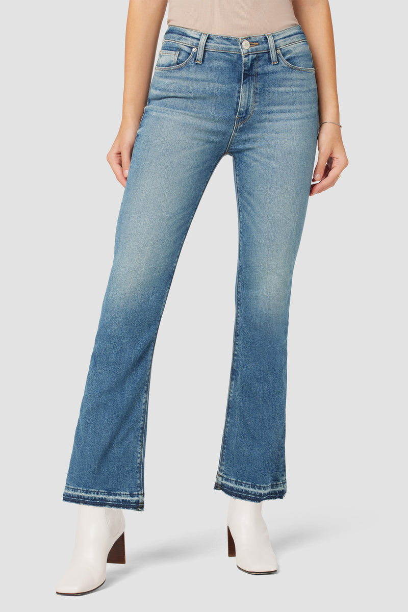 Barbara High-Rise Bootcut Crop Jean