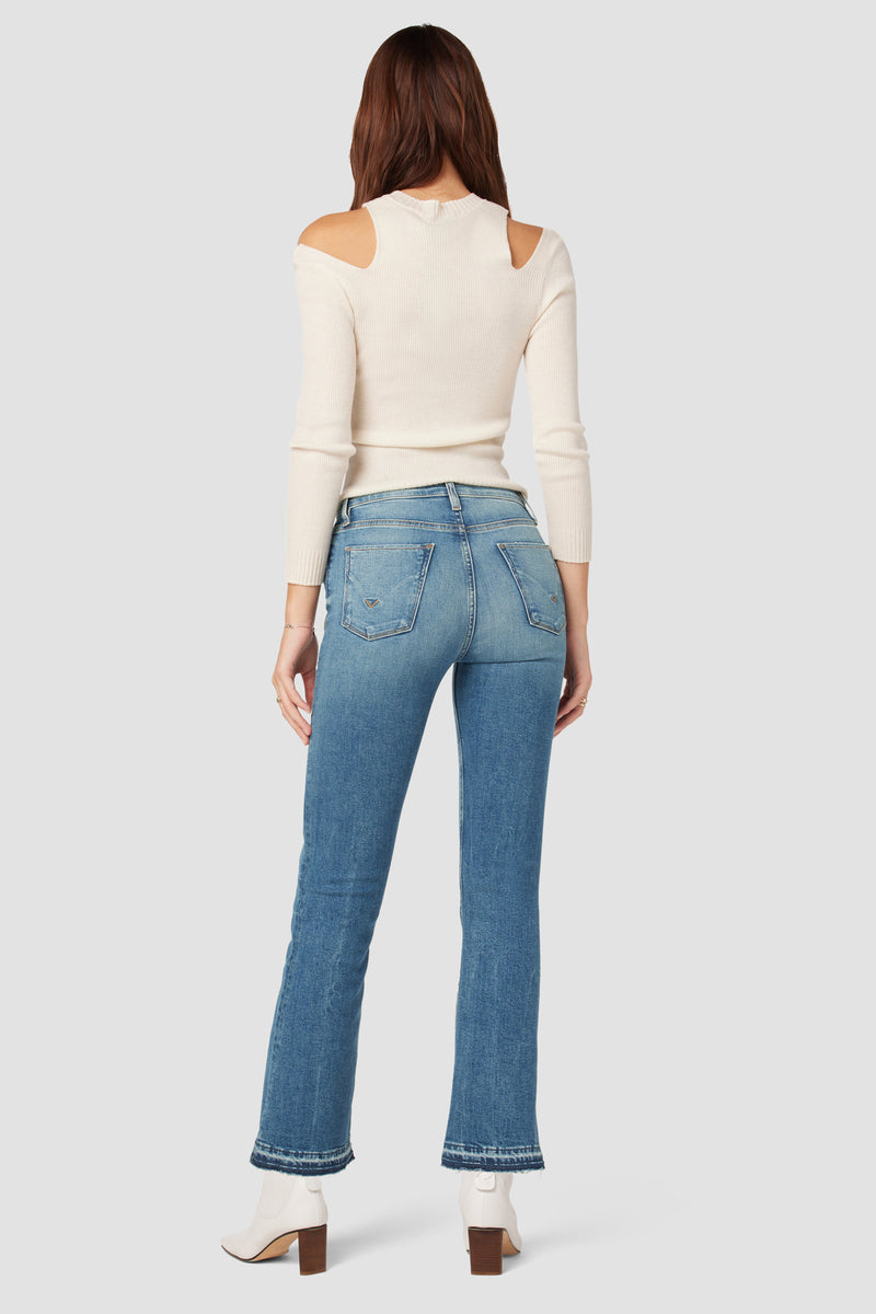 Barbara High-Rise Bootcut Crop Jean