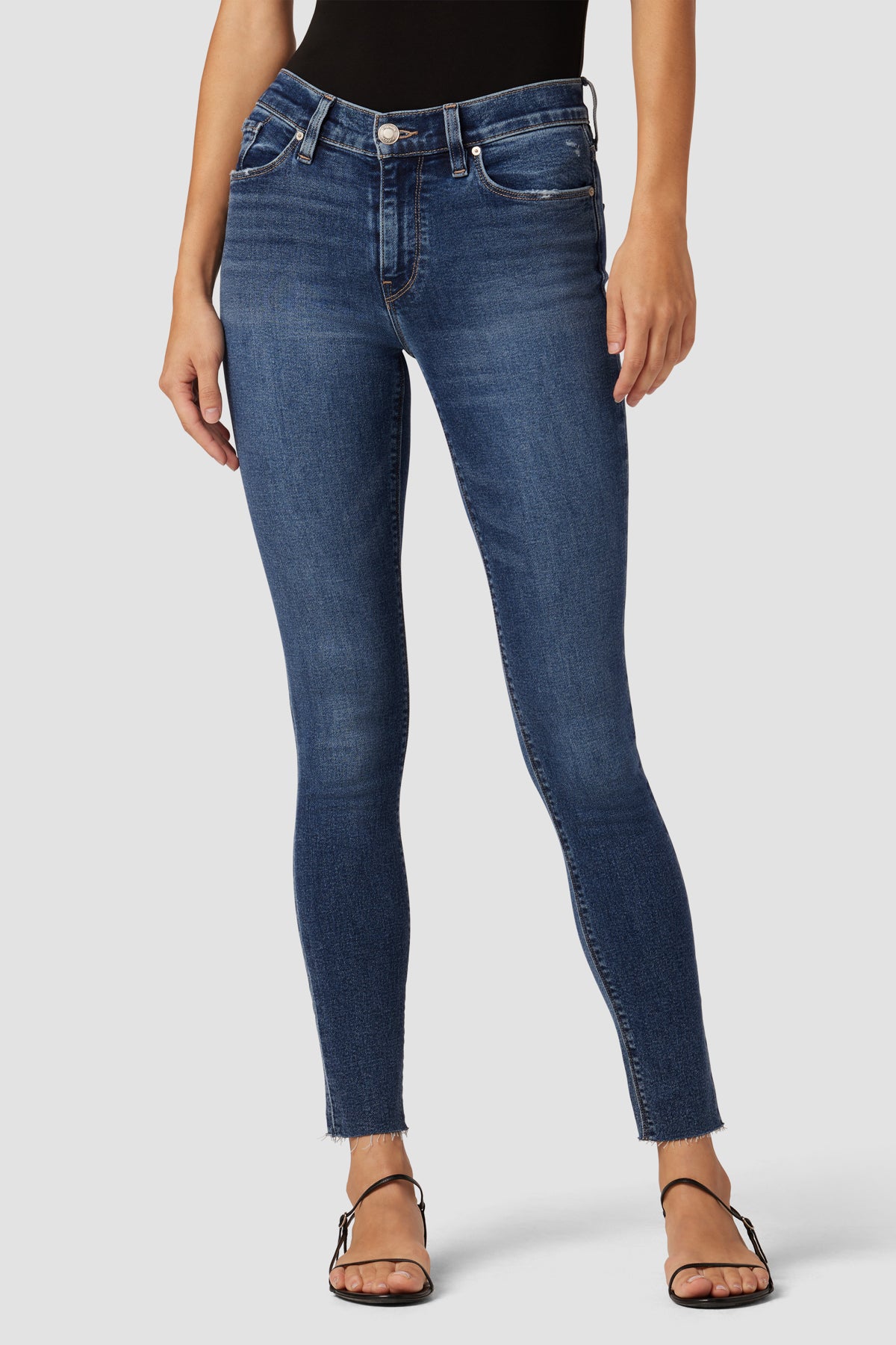 Nico Mid-Rise Super Skinny Ankle Jean | Premium Fabric