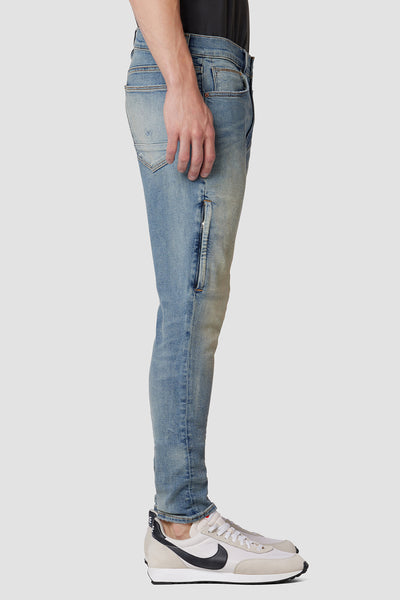 Zack Side Zip Skinny Jean