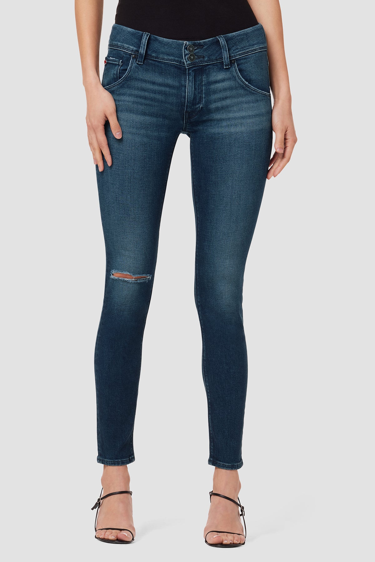 Collin Mid-Rise Skinny Jean | Premium Italian Fabric | Hudson Jeans