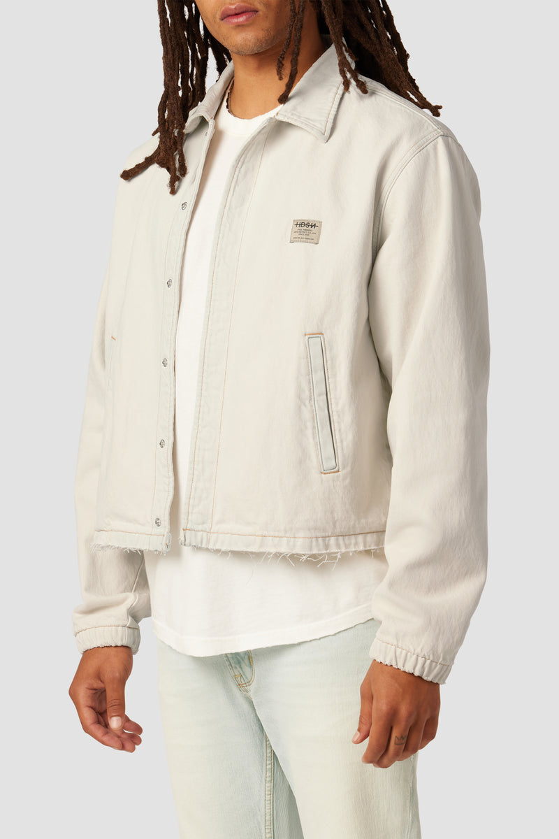 Cropped coach jacket hotsell