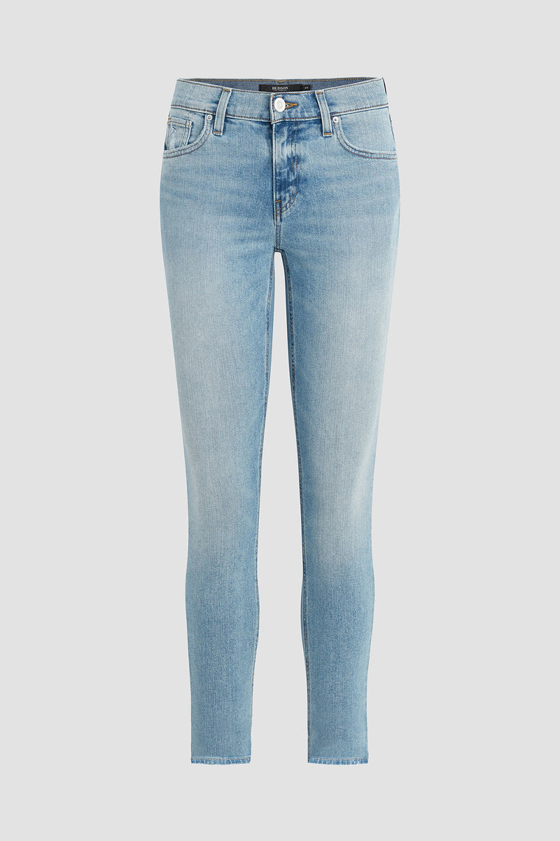 Lana Mid-Rise Slim Boyfriend Crop Jean