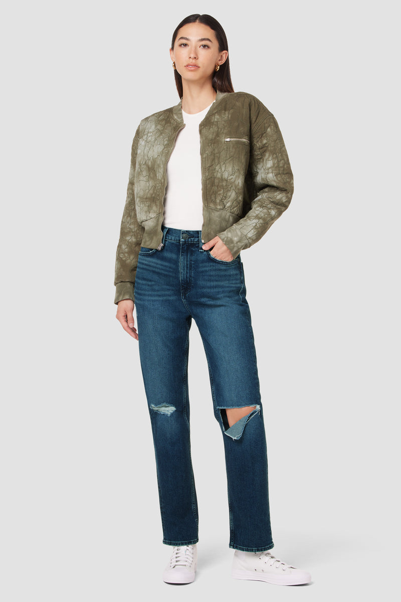 Jade High-Rise Straight Loose Fit Jean