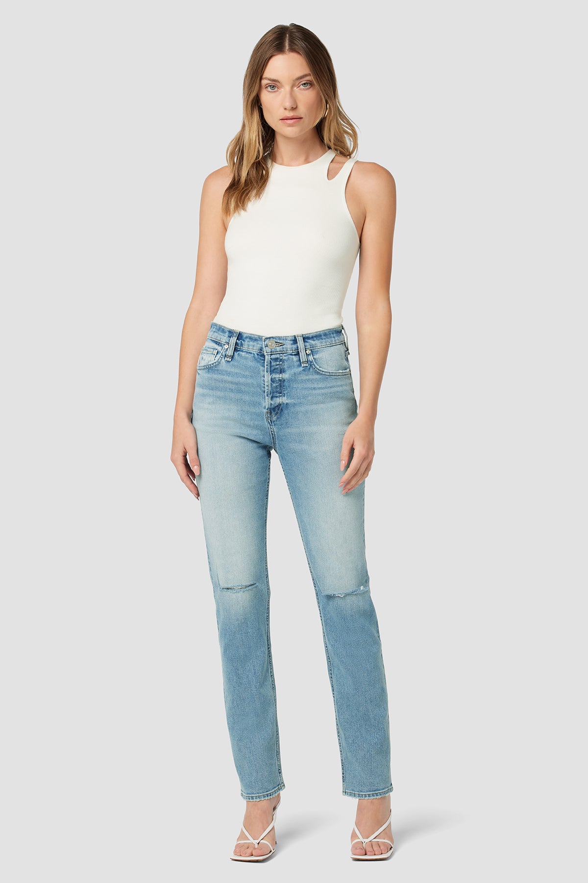 Holly ankle shop grazer jeans