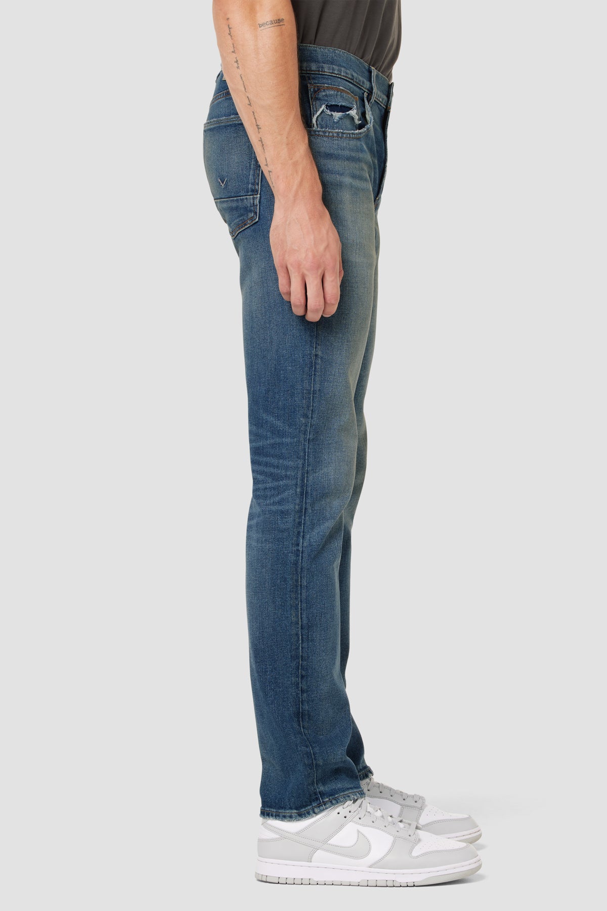 | Fabric | Slim Hudson Jeans Jean Italian Premium Blake Straight