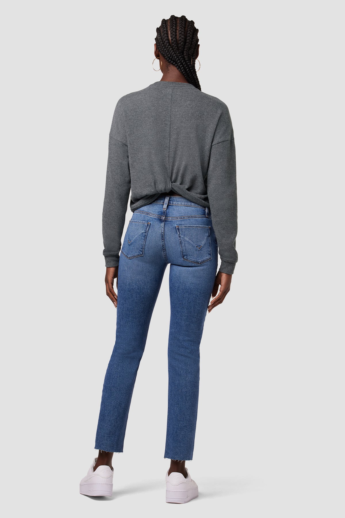 Twist back sweatshirt cheap