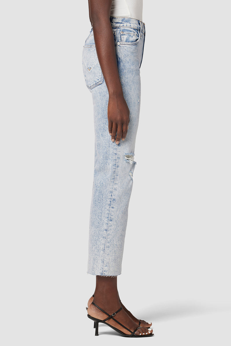 Remi High-Rise Straight Crop Jean