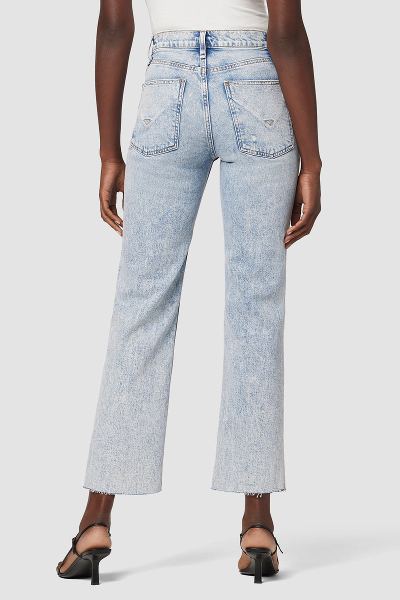 Remi High-Rise Straight Crop Jean