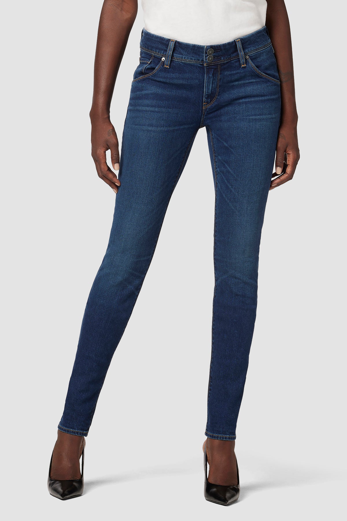 Overveje sandsynligt Sociale Studier Collin Mid-Rise Skinny Jean | Premium Italian Fabric | Hudson Jeans