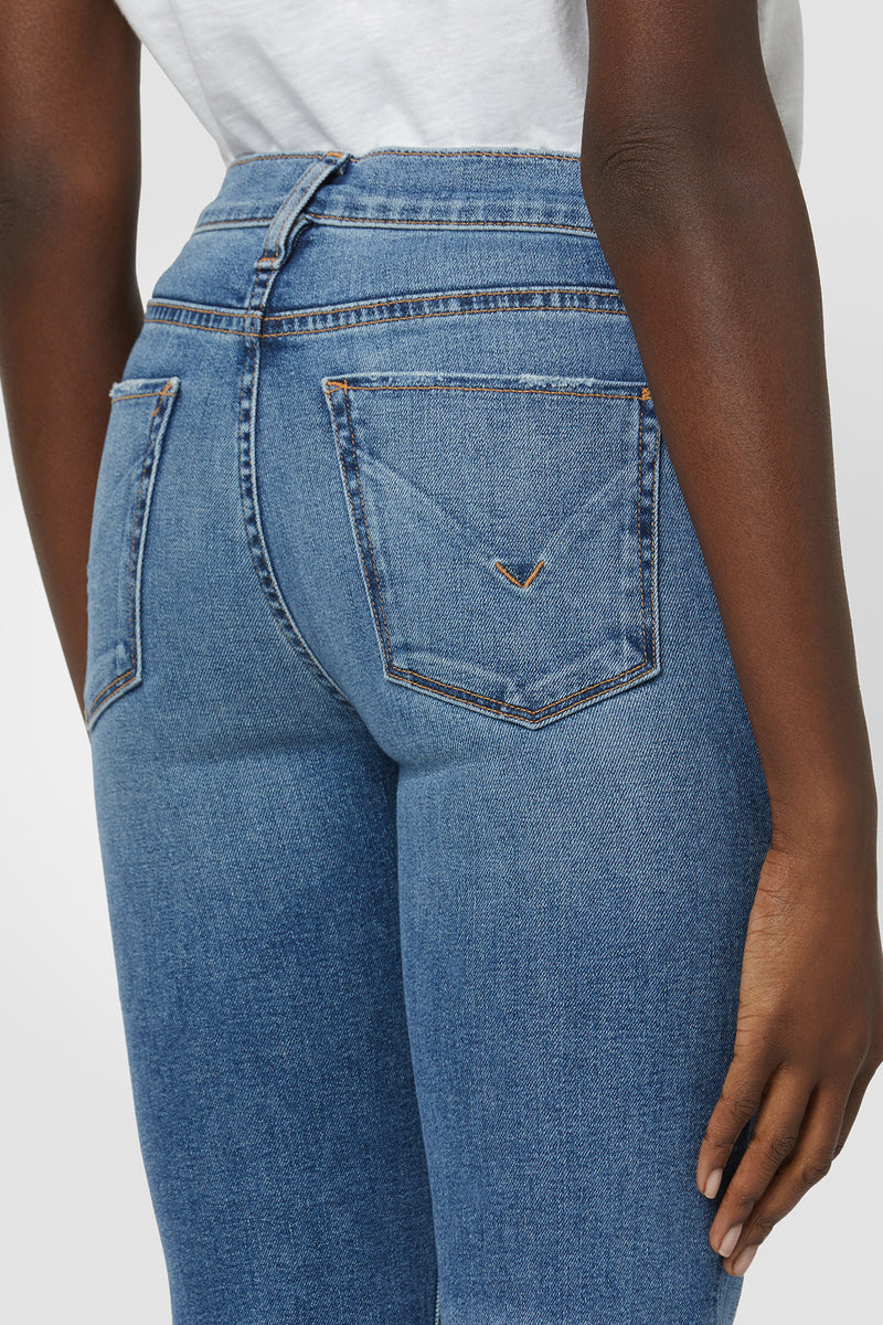 Nico Mid-Rise Straight Crop Jean