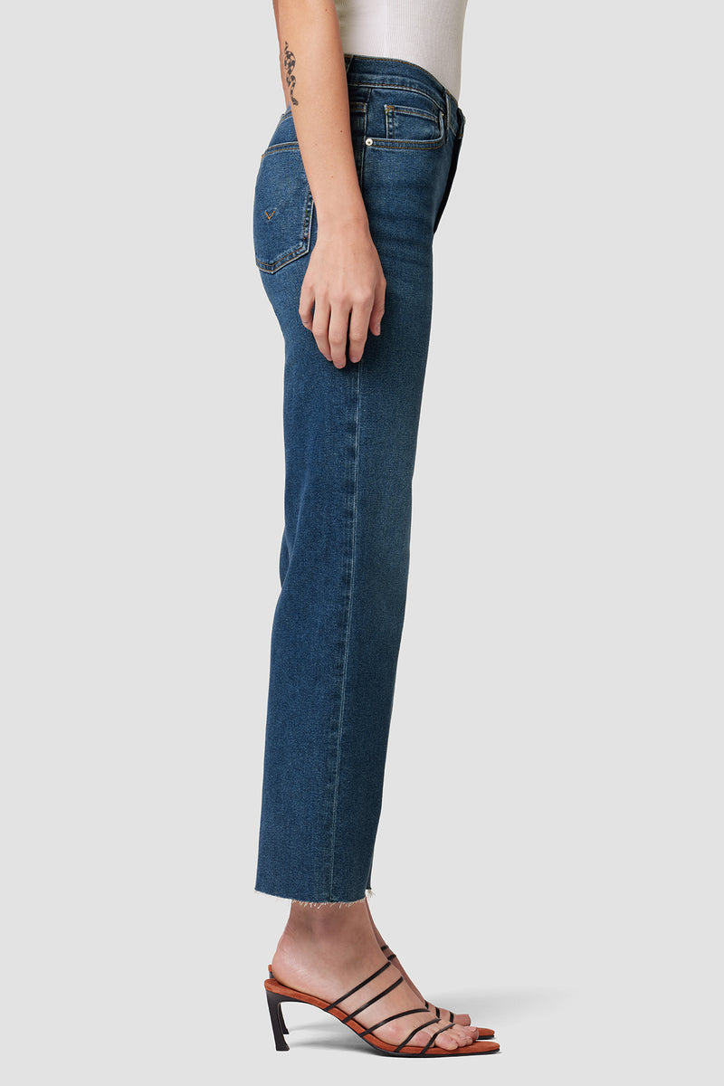 Rosie High-Rise Wide Leg Ankle Jean