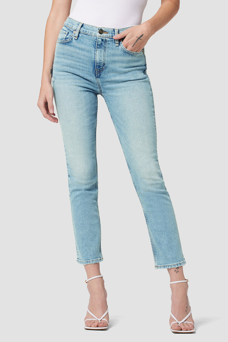 Holly High-Rise Straight Crop Jean